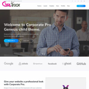 StudioPress Corporate Pro Genesis WordPress Theme