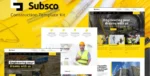 Subsco – Construction Elementor Template Kit