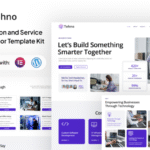 Tehno – IT Solution & Service Elementor template Kit