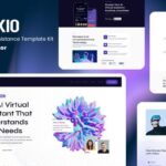 Tolkio – AI Virtual Assistance App Elementor Template Kit