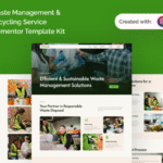 Tracyle – Waste Management & Recycling Service Elementor Template Kit