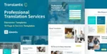 Translantic – Translation Service Agency Elementor Template Kit