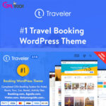 Traveler – Travel Booking WordPress Theme [Demo Import Working]