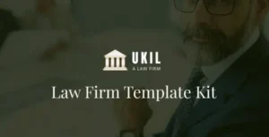 Ukil – Law Firm Template Kit