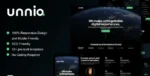Unniq – Dark Digital Creative Agency Elementor Template Kit