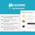 UserPro | WordPress User Bookmarks Add-on