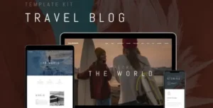 Vagabonds – Travel Blog Elementor Template Kit