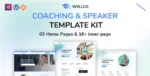Wellco – Coaching & Speaker Elementor Template Kit