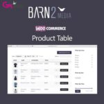 WooCommerce Product Table