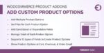 WooCommerce Custom Product Addons, Custom Product Options