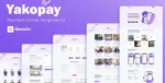 Yakopay – Online Payment App Elementor Template Kit