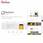 Yellow Business – Construction Template