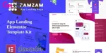 Zamzam – App Landing Elementor Template Kit