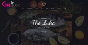 Zukares – Restaurant & Cafe Food Elementor Template Kit
