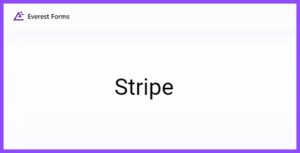 Everest Forms Stripe