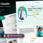 OralHealth – Dental Clinic & Medical Elementor Template Kit