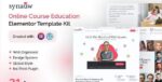 Synauw Online Course Education Elementor Template Kit