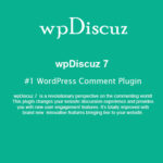 wpDiscuz | WordPress Comment Plugin